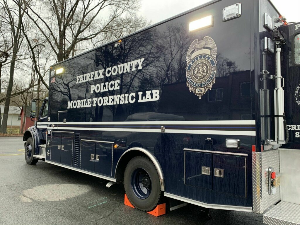 Fairfax county police mobile forensic lab