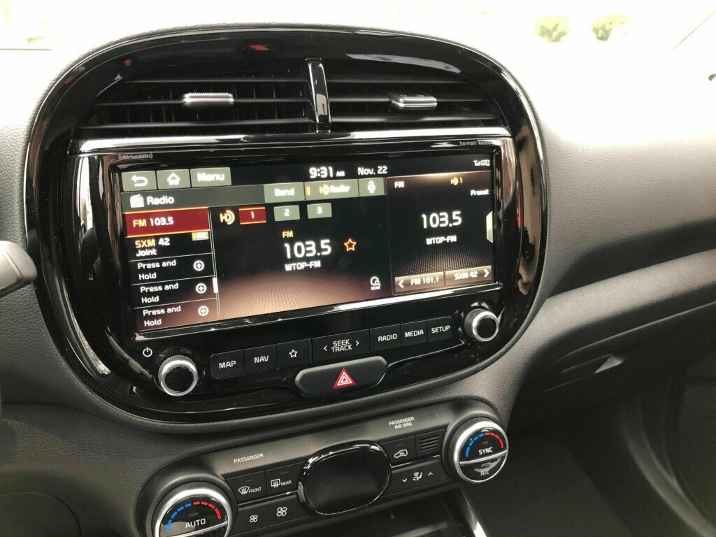 A large 10.25-inch touch-screen with NAV and a loud premium sound system with fun speaker lights are included.