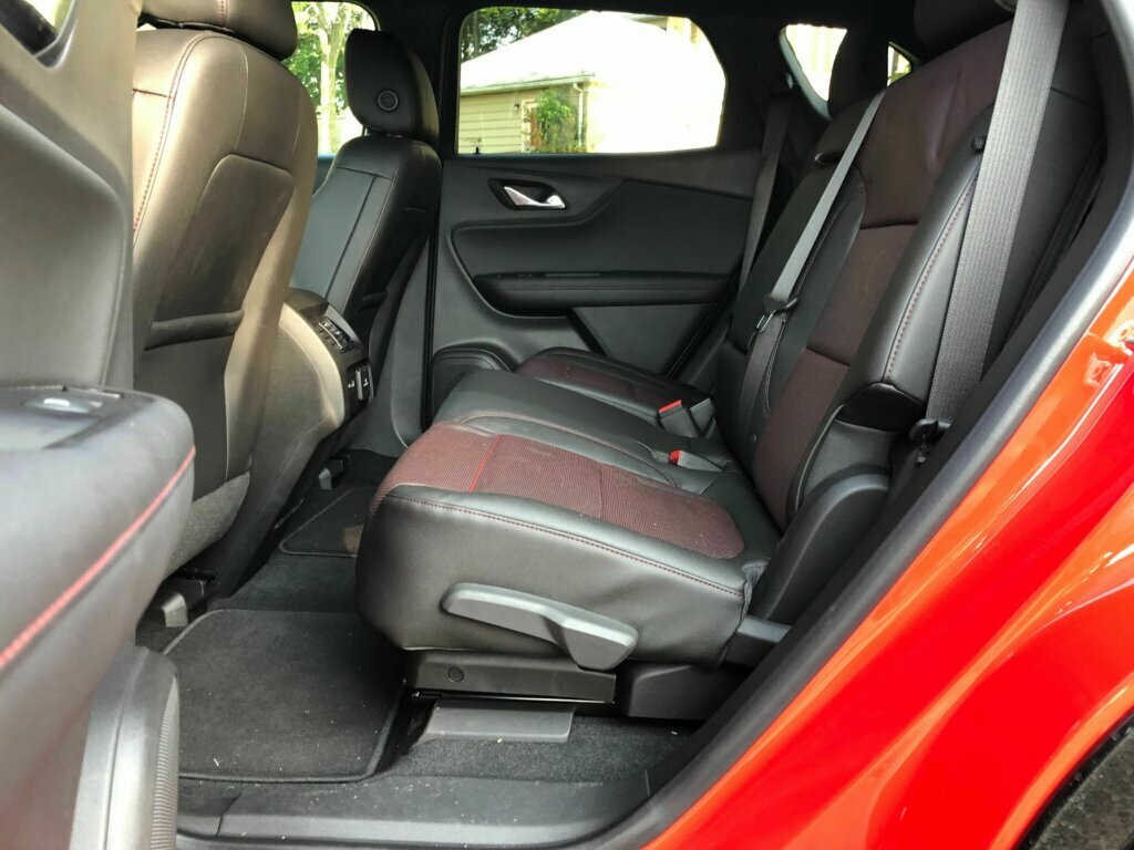 The back seat treats passengers nicely with tilt and sliding heated rear seats.