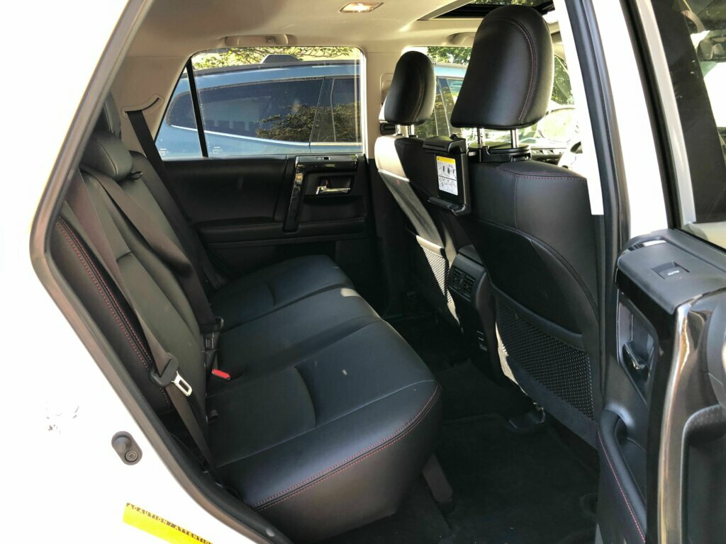 You can get three rows of seats in some 4Runner models, but the TRD PRO seats five.