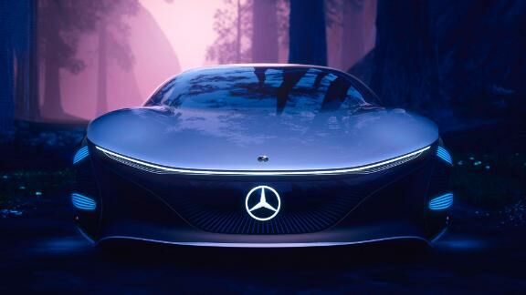 Mercedes benz avatar concept car ces live video