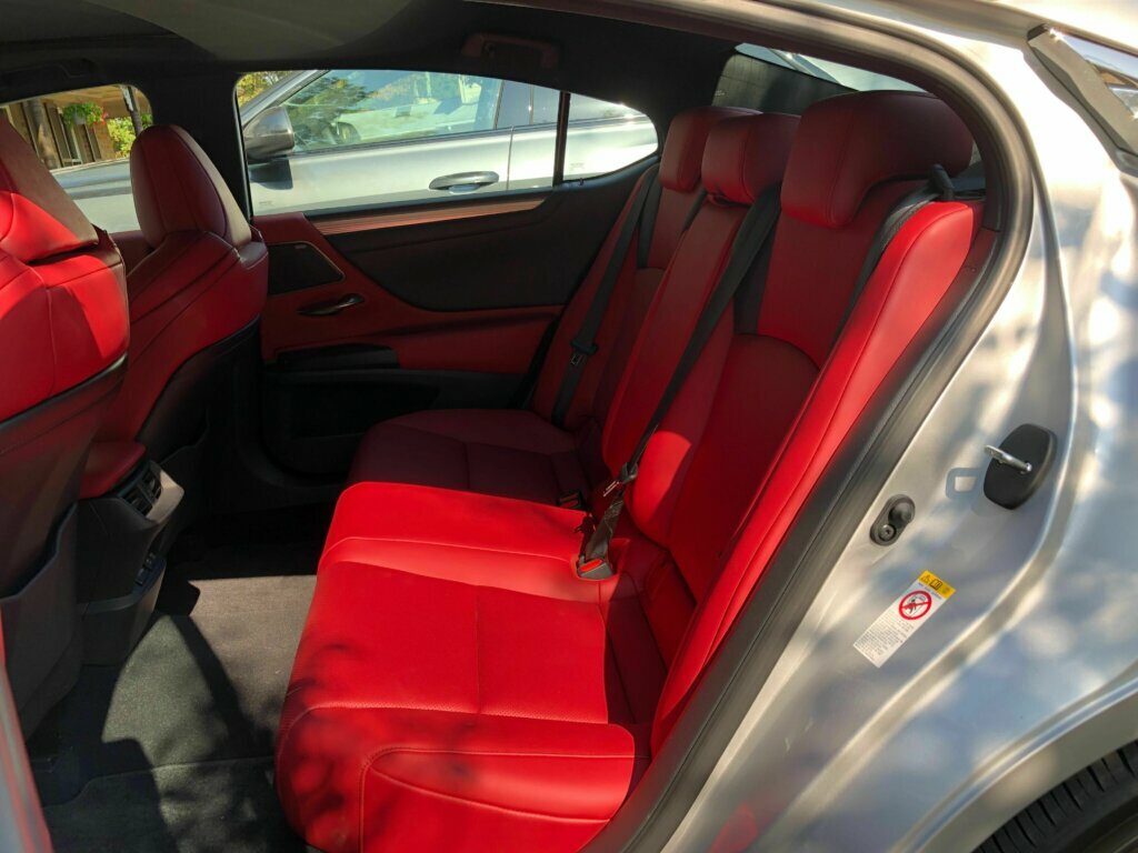 The rear seats don’t fold down so hauling longer items could be a problem.