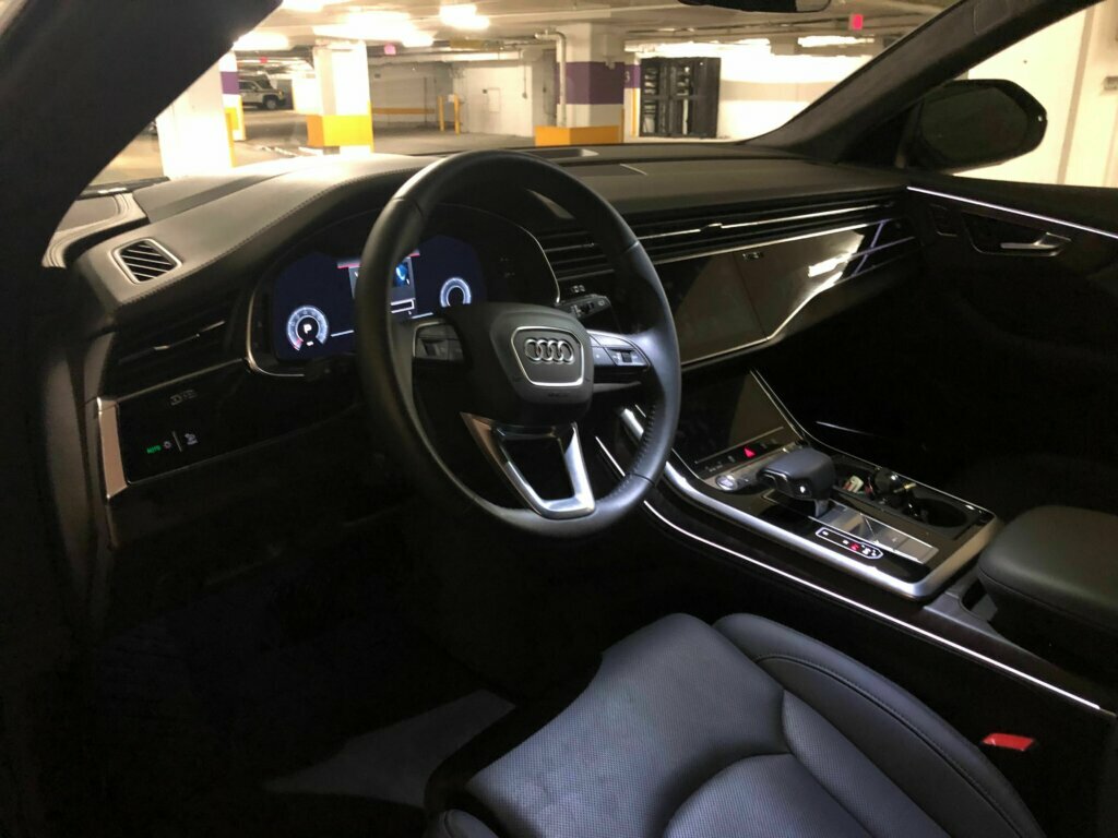 The eight-speed Tiptronic transmission provides very quick shifts that are remarkably smooth.