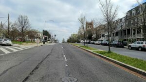 New Hampshire Ave. NW is never this empty