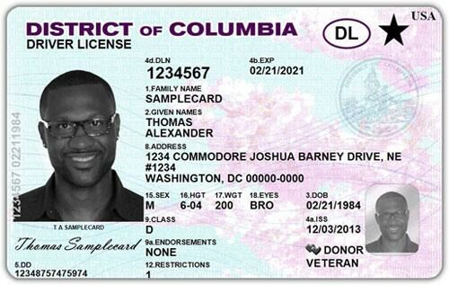 19 0927 plcy real id license dc