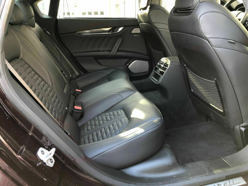 The cabin was hushed on the highway and the deeply-sculpted sport seats are very comfortable even on longer rides.