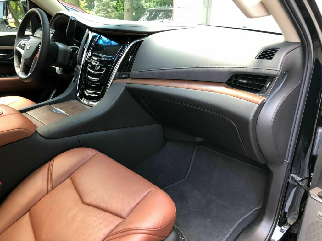 Don’t look for knobs in the Escalade, it’s an all touch screen affair.