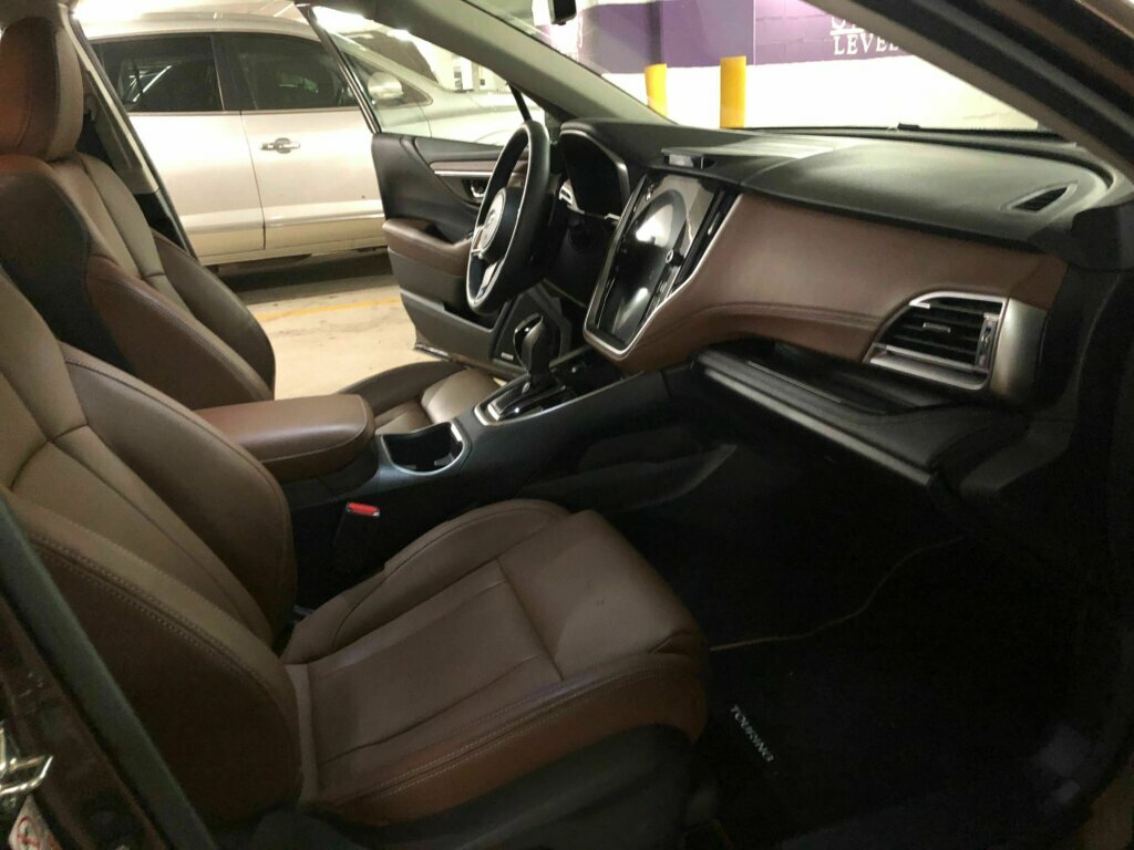 The revised Outback sees a big upgrade inside. The materials are much nicer than before with a richer look and feel.