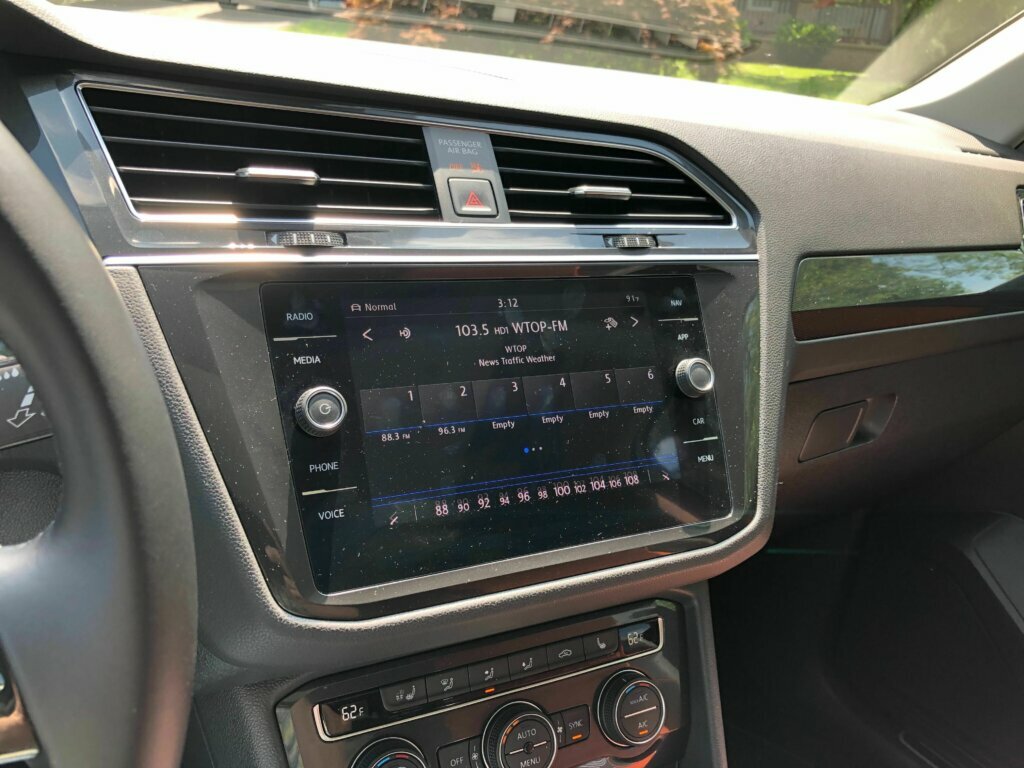 The Tiguan is loaded with technology and safety equipment at the top SEL premium trim level.