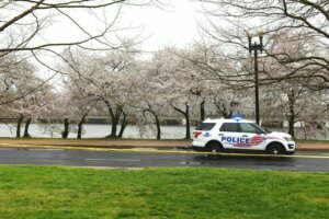 Tidal Basin In Washington DC Blocked Off As Novel Coronavirus Outbreak