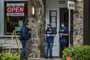 Virus Outbreak Washington Suburbs