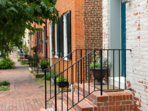 Street scene in Frederick Maryland