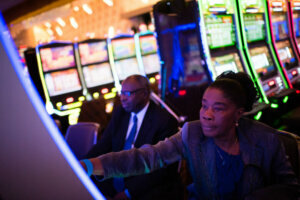 The grand opening party for the MGM Casino in the National Harbor opened on Thursday night, December 8, 2016.