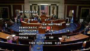 HOUSE VOTE