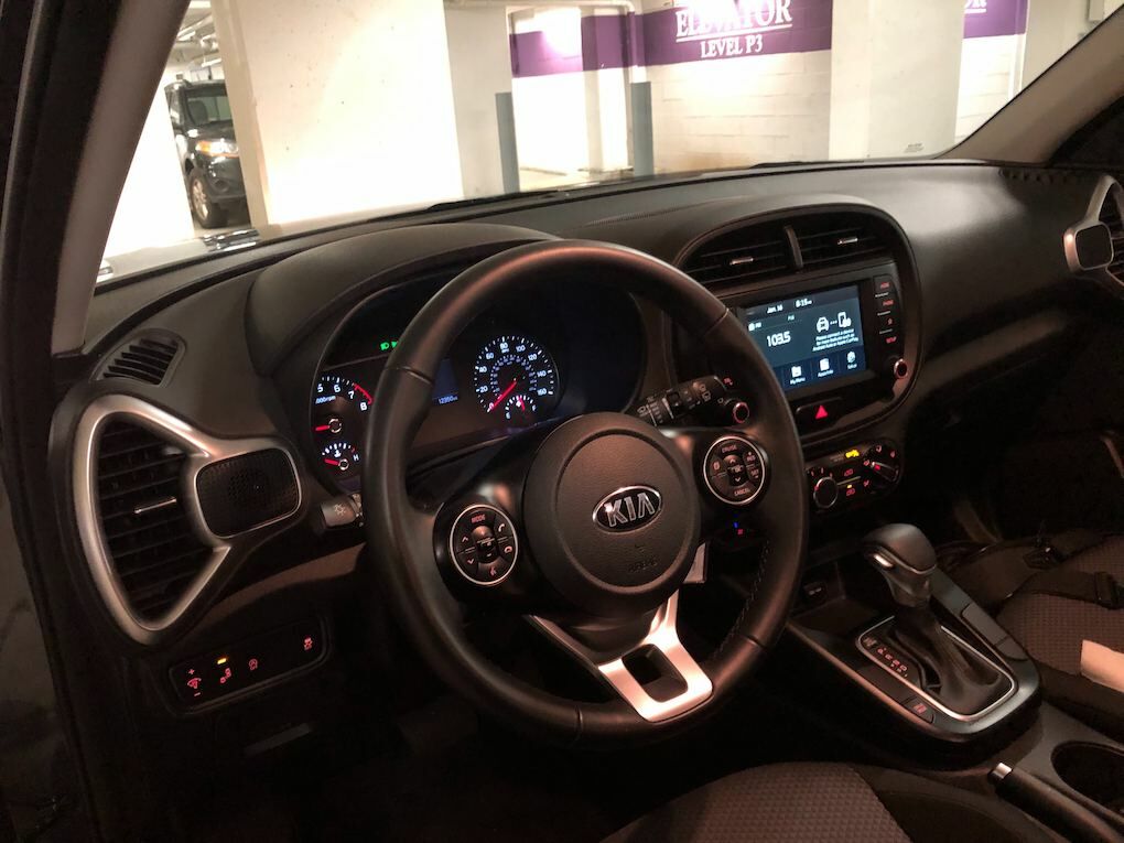 Inside, the Kia Soul comes nicely equipped for the lower price tag.