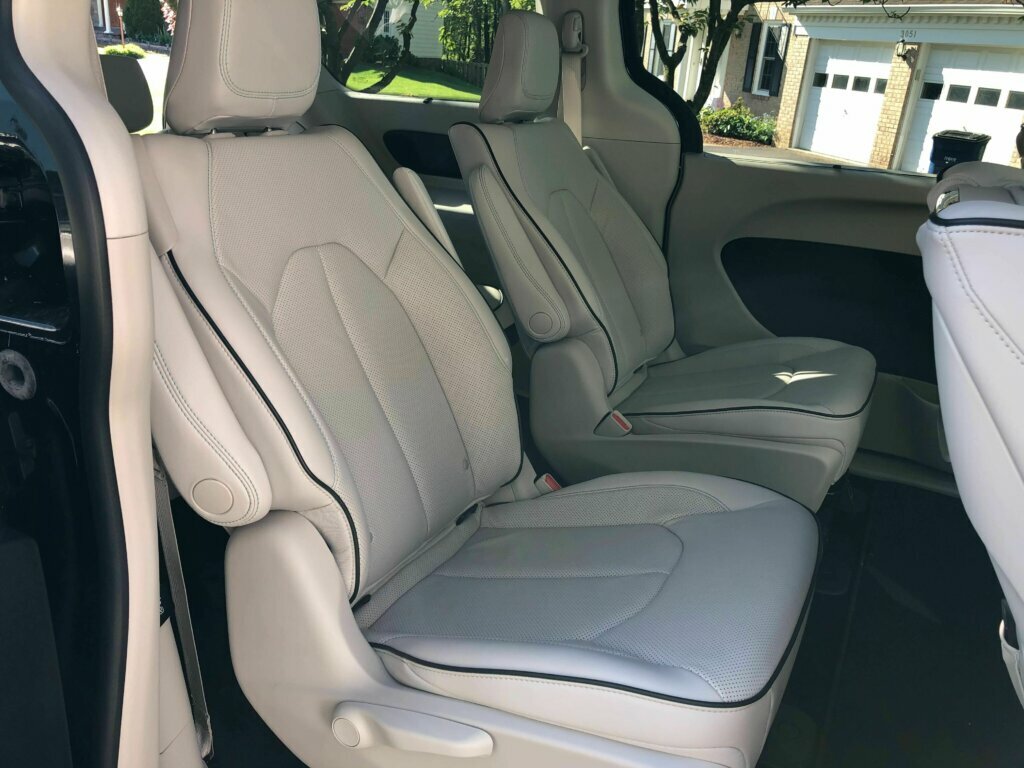 The big selling point of a minivan is space. The Pacifica Hybrid provides plenty.