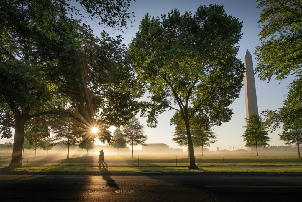 APTOPIX Washington Daily Life