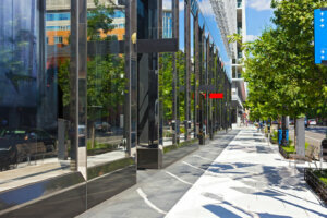 Modern urban architecture of Washington DC downtown.