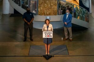 First Lady of Virginia Press Conference CREDIT Laura Hatcher for Visit Alexandria
