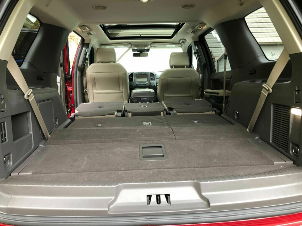 The third row is very usable and more so than the competition, thanks to the rear suspension design.