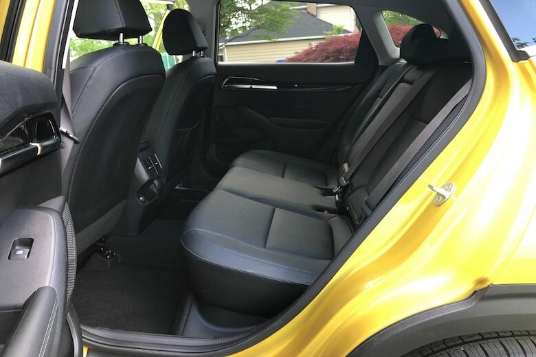 The new Kia Seltos impresses with a more upscale interior, especially in the top-of-the-line SX Turbo model. (WTOP/Mike Parris)
