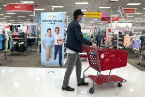 Shopper in Target