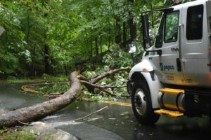 How does Isaias compare to other storms to hit the DC region?