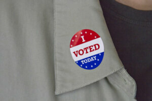 "I Voted Today" sticker