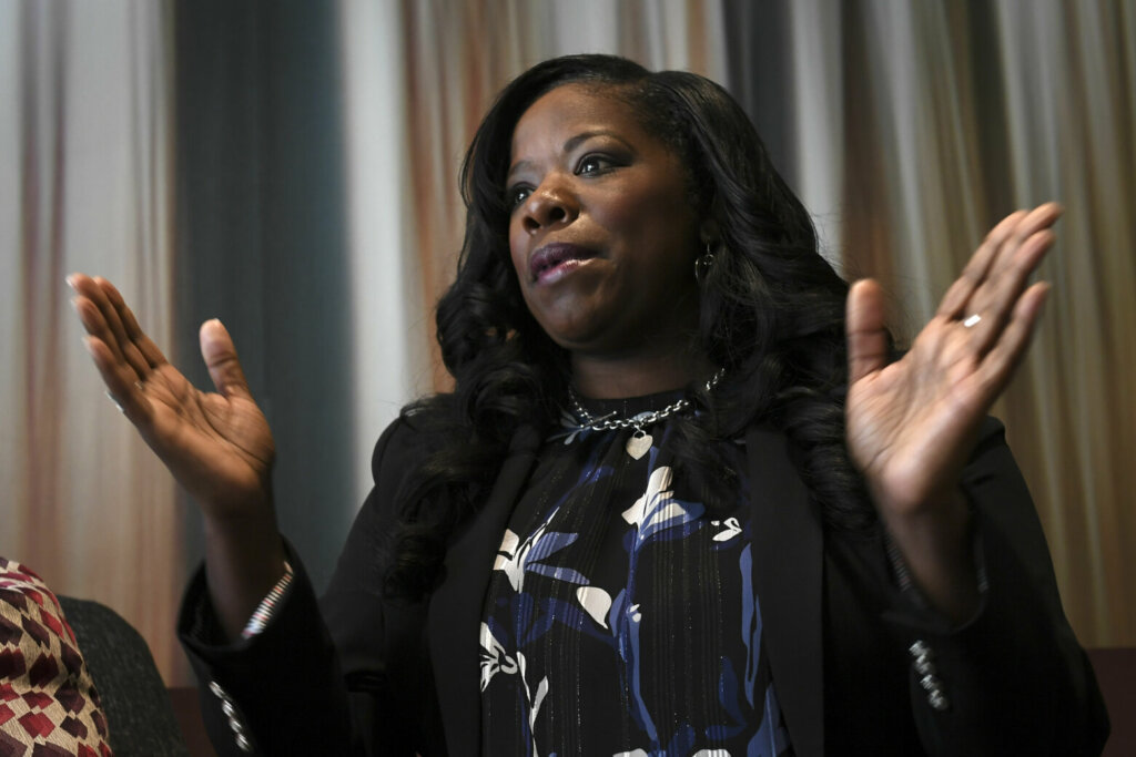 Aisha Braveboy, the next Prince George's County State's Attorney, during our interview, in Largo, MD.