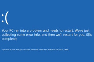 Blue Screen of Death