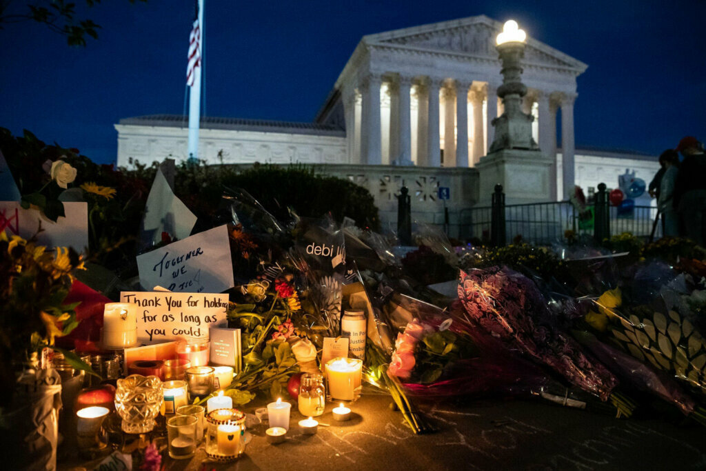 DC: SCOTUS Ginsburg Vigil