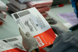 Mail In Ballots Are Processed For Washington's Primary Election