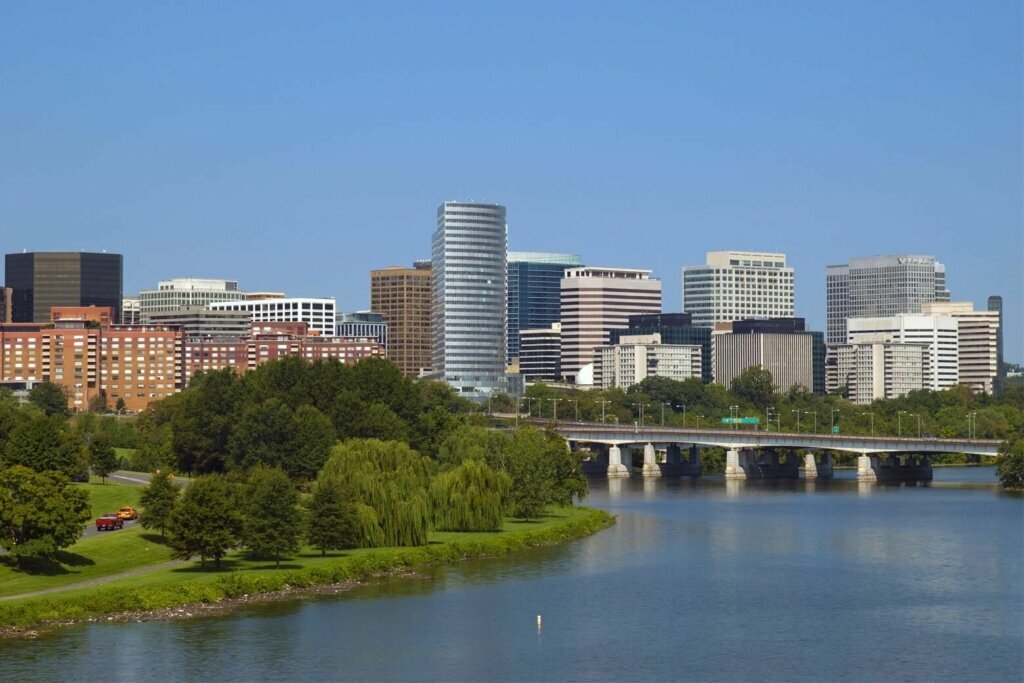 Rosslyn District in Washington DC