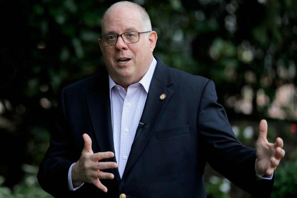 Virus Outbreak Maryland Election