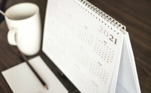 Desktop calendar