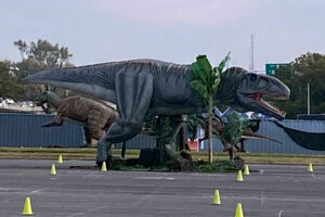 A pandemic safe version of Jurassic Quest returns to D.C. at RFK through Nov. 15.