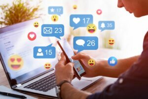 Social media concept.