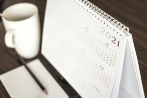 Desktop calendar