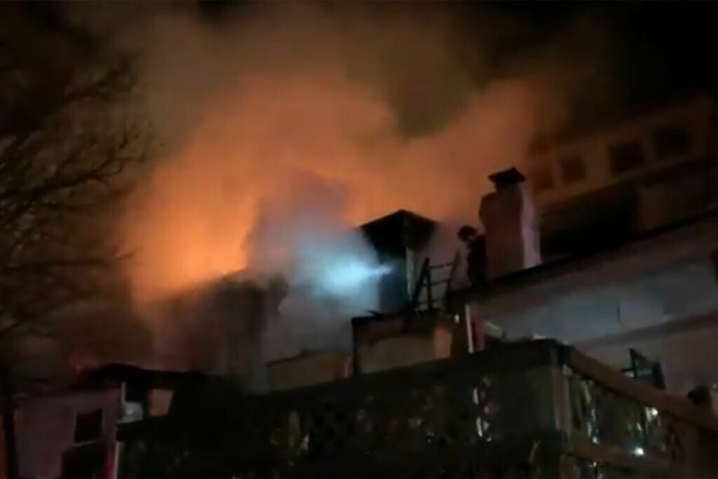 Two people were critically injured after a house fire in the Petworth neighborhood of D.C. on Thursday morning.