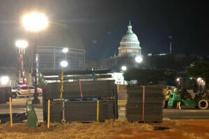 Barriers at Capitol
