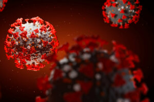 Concept of SARS CoV 2 or 2019 ncov coronavirus