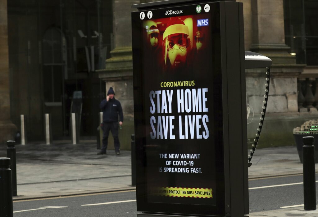 Virus Outbreak Britain