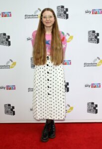Jessie Cave attends a South Bank Sky Arts Awards at the