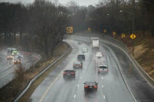 Outer Loop Traffic Rain