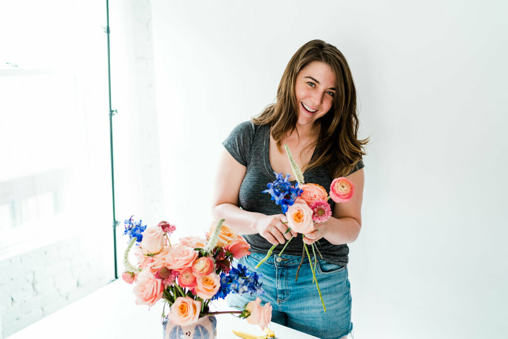 Poppy founder Cameron Hardesty, who worked in the White House communications department during the Obama Administration, also volunteered in the White House flower shop.