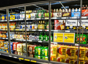Grocery Store Beer Cooler