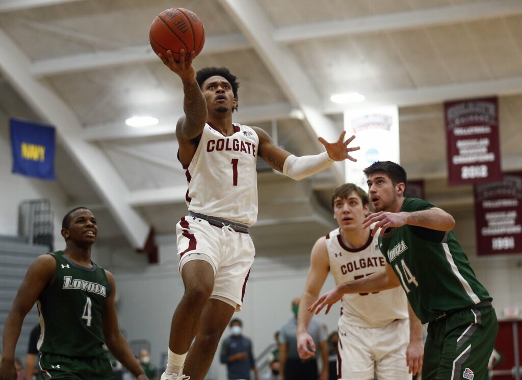 Loyola (Md.) Colgate Basketball