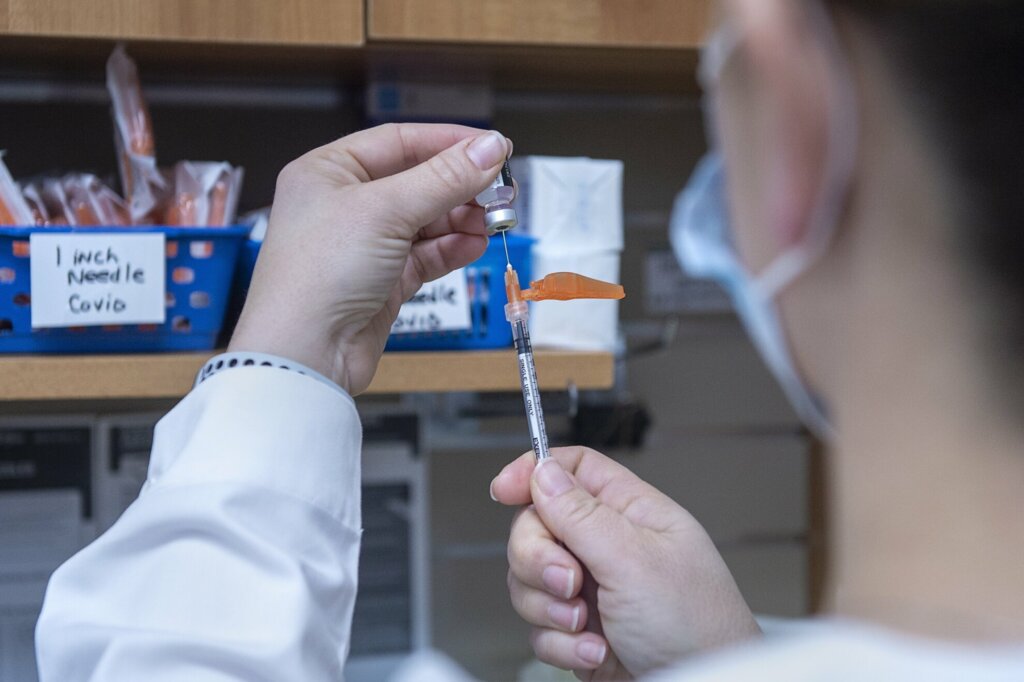 Virus Outbreak Canada Vaccine Race