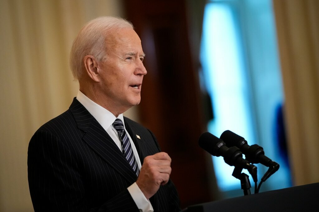 President Biden Delivers Remarks On State Of Vaccinations