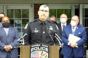Takoma Park Police Chief Antonio DeVaul